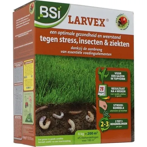 BSI Larvex gazonmest tegen engerlingen en emelten
