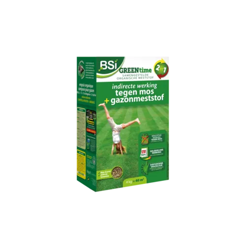 BSI Green Time 2 in 1 gazonmeststof