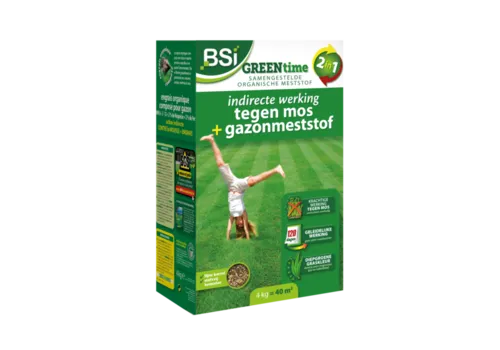 BSI Green Time 2 in 1 gazonmeststof