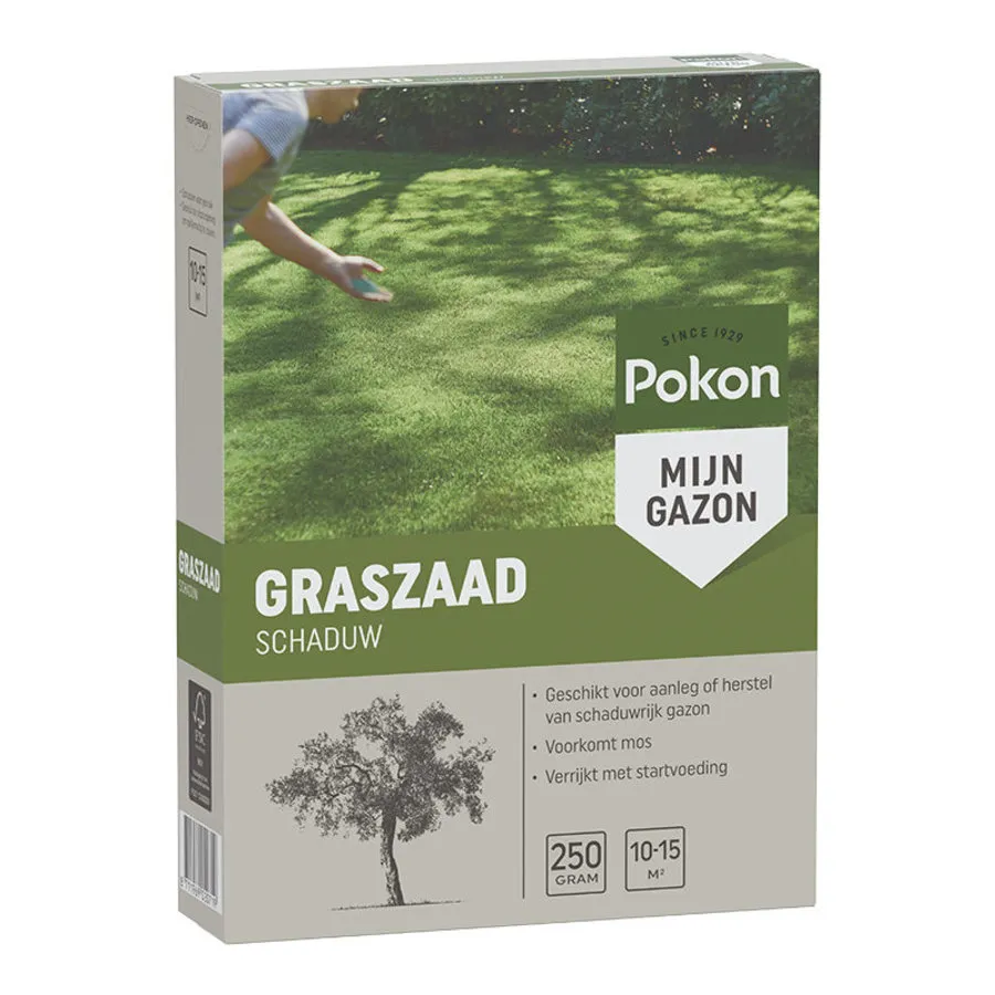 Graszaad Schaduw 250 gram voor 10 tot 15 m² schaduwrijk gazon