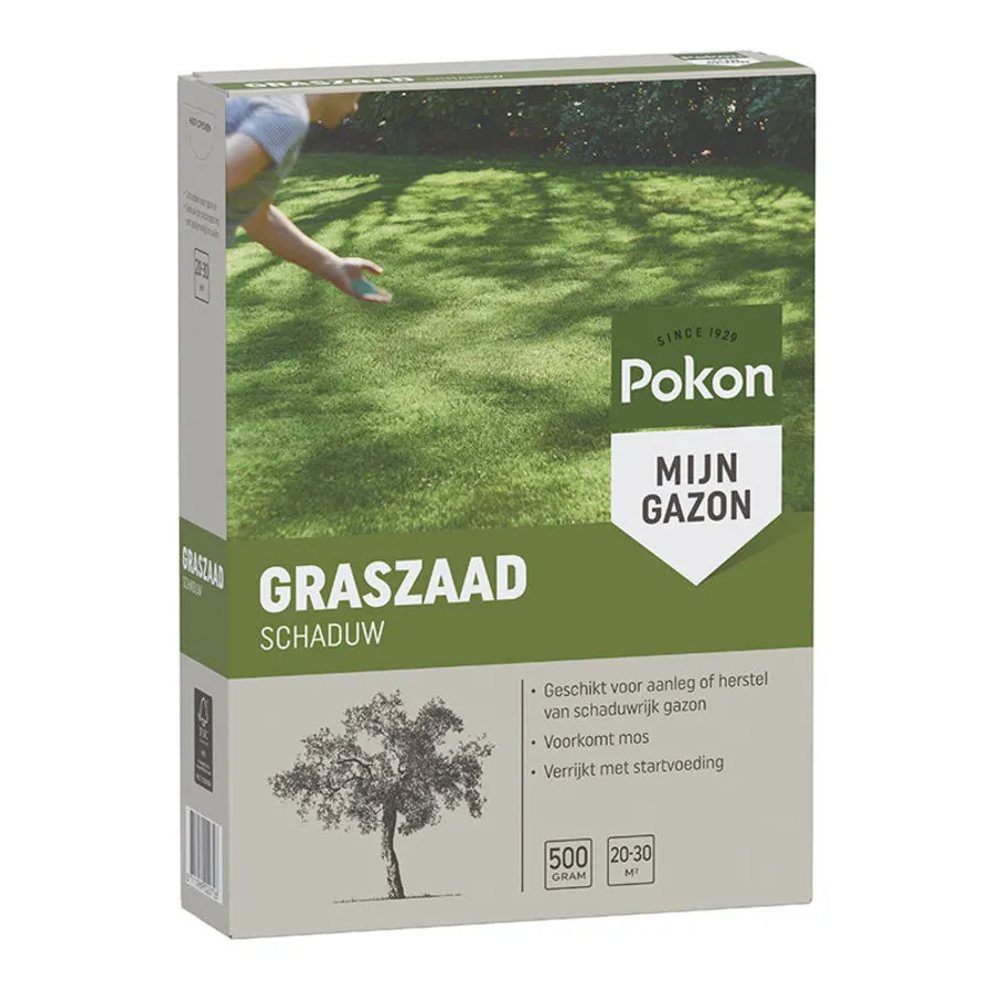 Graszaad Schaduw 1 kg | Voor aanleg en herstel van 40-60 m² gazon
