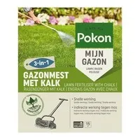 Gazonmest met Kalk 3-in-1 | 1 kg | Voor 15 m² | 120 dagen voeding