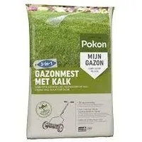 Gazonmest met kalk 2 kg voor 30 m² | 120 dagen voeding
