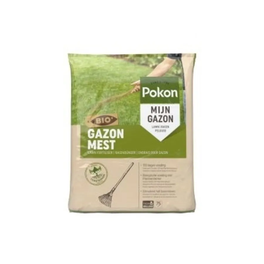 Bio gazonmest 5 kg | 120 dagen voeding voor 75 m²
