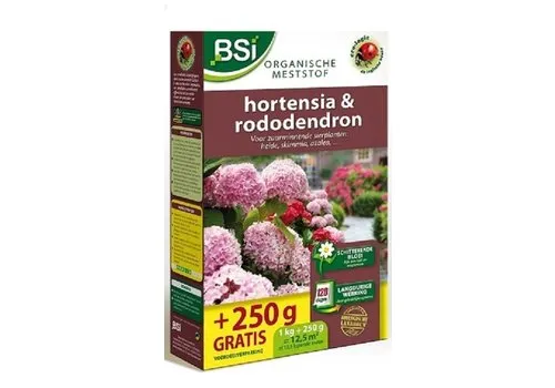 BSI Bio meststof hortensia & rododendron 1,25 kg