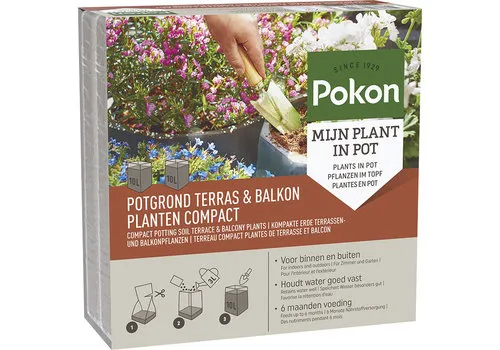Pokon Terras & Balkon Planten Potgrond Compact 20 liter