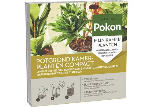 Pokon Kamerplanten Kokos Potgrond Compact 10 liter