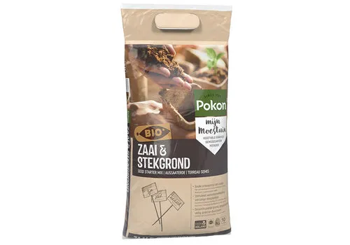 Pokon Bio Zaai & Stekgrond Turfvrij 10 Liter