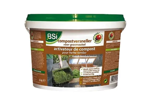 BSI Compostversneller voor grasmaaisel