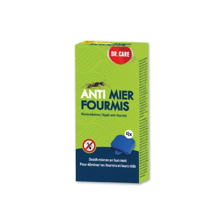 Mierenlokdozen met nestwerking | 4 stuks | voor binnen en terras