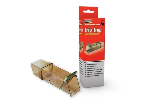 Pest-Stop Trip-Trap diervriendelijke muizenval 18 x 5,5 x 5 cm