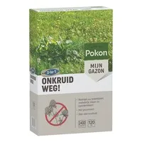 Onkruid Weg! 2400 gram | tegen onkruid in gazon | 120 m²