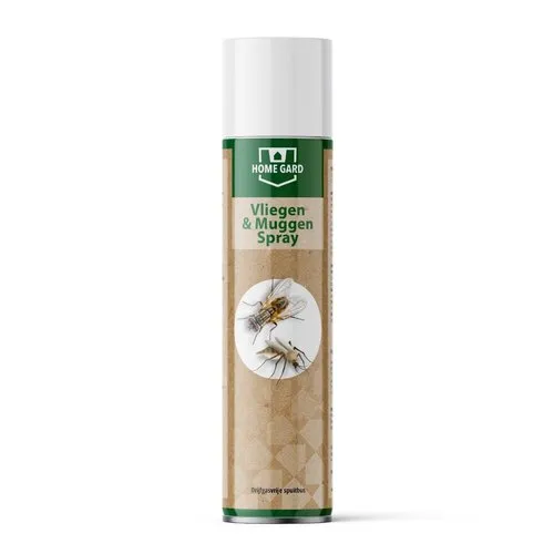 HomeGard Vliegen & Muggenspray 400 ml