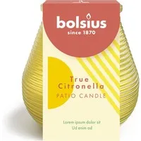 Citronella buitenkaars gekleurd 40 uur brandduur voor terras en tuin