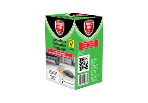 Protect Home Rattenklem kunststof set van 2 stuks