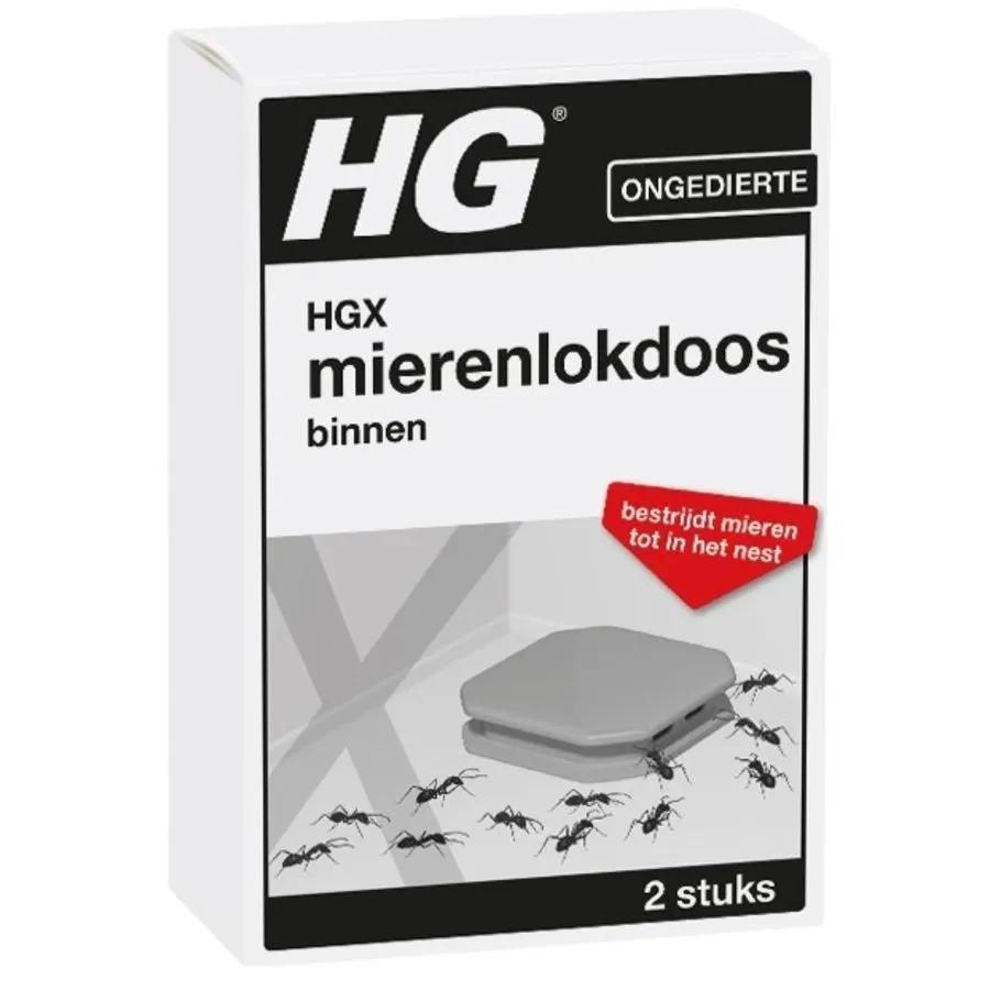 Mierenlokdoosjes 2 stuks voor bestrijding van mieren tot in het nest