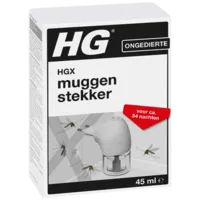 Muggenstekker voor slaapkamer met navulling tegen muggen 230V