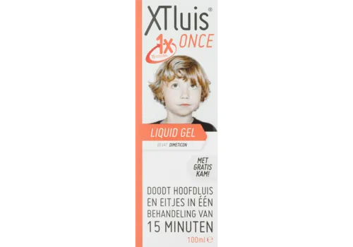 XTLuis Hoofdluis behandeling 100 ml met luizenkam
