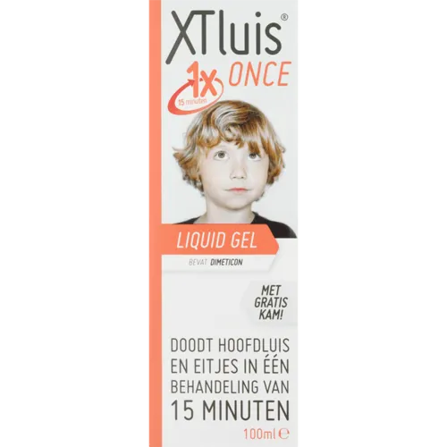 XTLuis Hoofdluis behandeling 100 ml met luizenkam
