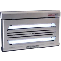 Professionele vliegenlamp Chameleon 1x2 Discretion RVS | 2 x 15W | 70 m²