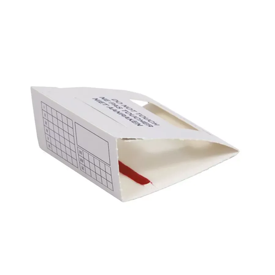 Neutraal Bedrukte Detector Driehoek 80st