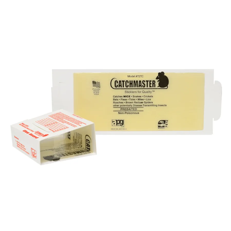 Vouwbare lijmplaat tegen kruipende insecten 25,7 x 10,3 cm | pindakaasgeur
