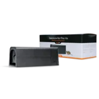 Elektrische ratten- en muizenval oplaadbaar 26 x 10 x 9,5 cm met LED-statuskabel