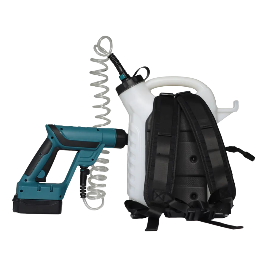 Accu rugspuit 6 liter met Viton dichtingen en 80 cm spuitlans