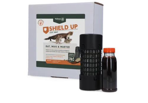Shield Up Natuurlijke verjager tegen muizen, ratten en marters
