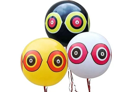AllesTegenOngedierte.nl Scare Eye ballon zwart