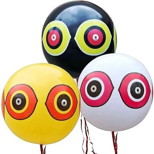 AllesTegenOngedierte.nl Scare Eye ballon geel