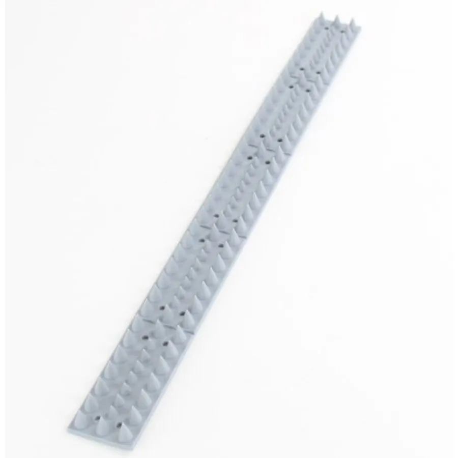 Grijze anti-klimstrip 50 cm | Puntstrip tegen katten, vogels en marters