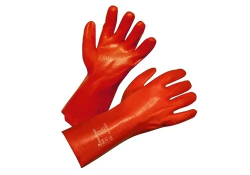 AllesTegenOngedierte.nl PVC werkhandschoenen rood