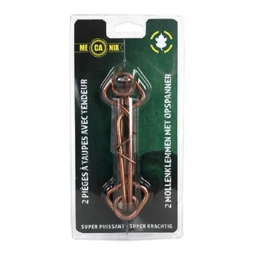 Mecanix Mollenklemmen met opspanner 2 stuks