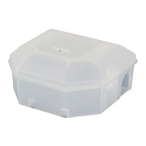 Rotech Muizen lokdoos transparant | 14 x 11,5 x 6,2 cm