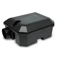 Rattenvoerdoos met sleutelslot 33 x 23 x 13 cm voor lokaas en rattenklem
