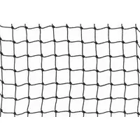 Mussennet zwart 20 mm maas | 0,9 mm draaddikte | diverse maten