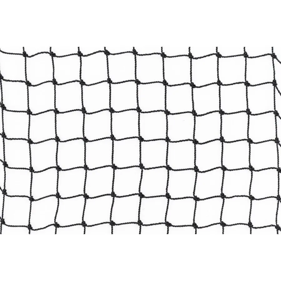 Mussennet zwart 20 mm maas | 0,9 mm draaddikte | diverse maten