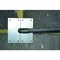 Aluminium leidingbeschermingsplaten 150 mm tegen muizen en ratten | 5 paar