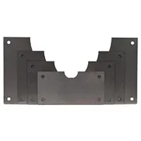 Buisplaatje 50 mm aluminium | 5 paar | Tegen muizen en ratten