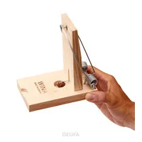 Extra krachtige houten rattenval met dubbele slagveer 15,5 cm