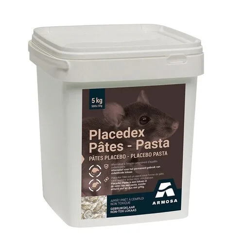 Placedex Monitoringspasta voor muizen en ratten 5 kg