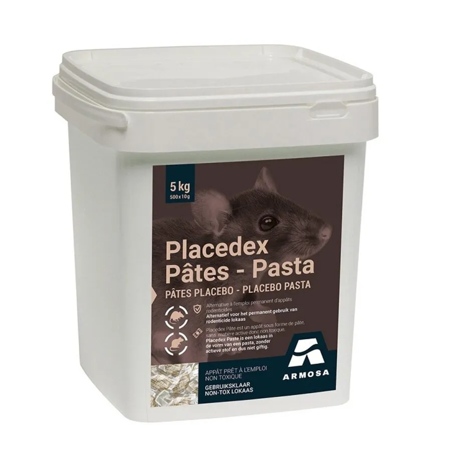 Gifvrije monitoringspasta voor muizen en ratten 5 kg | zakjes van 12 gram