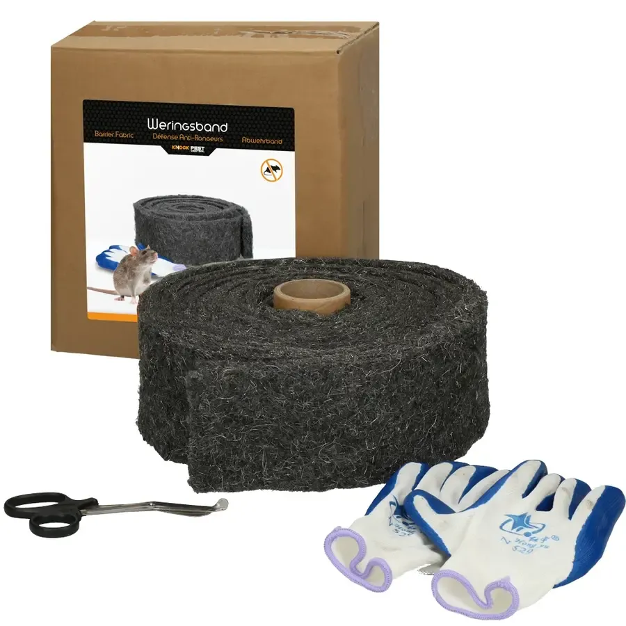 Weringsband tegen ratten en muizen 5 meter x 10 cm