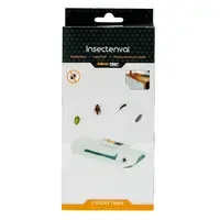 Insecten kleefval groot 20,5 x 10 x 2,5 cm | 3 stuks met lokstof