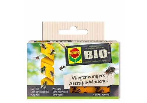 COMPO BIO Vliegenvangers 4 stuks