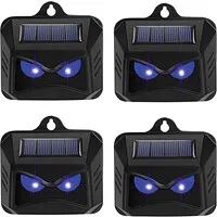 Dierenverjager op zonne-energie met blauw LED-flitslicht | Wildverjager | 4, 6 of 10 stuks