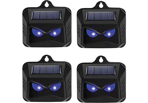Isotronic Dierenverjager op zonne-energie met blauw LED-licht