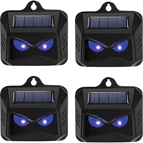 Isotronic Dierenverjager op zonne-energie met blauw LED-licht