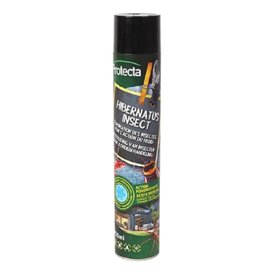 Insecten Vriesspray 750 ml | Tegen vliegende en kruipende insecten | Zonder insecticiden